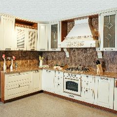 Кухня из массива дуба в классическом стиле "Лира 3"