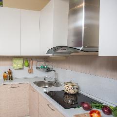Кухня из шпона дуба в стиле модерн "Катрин 5"